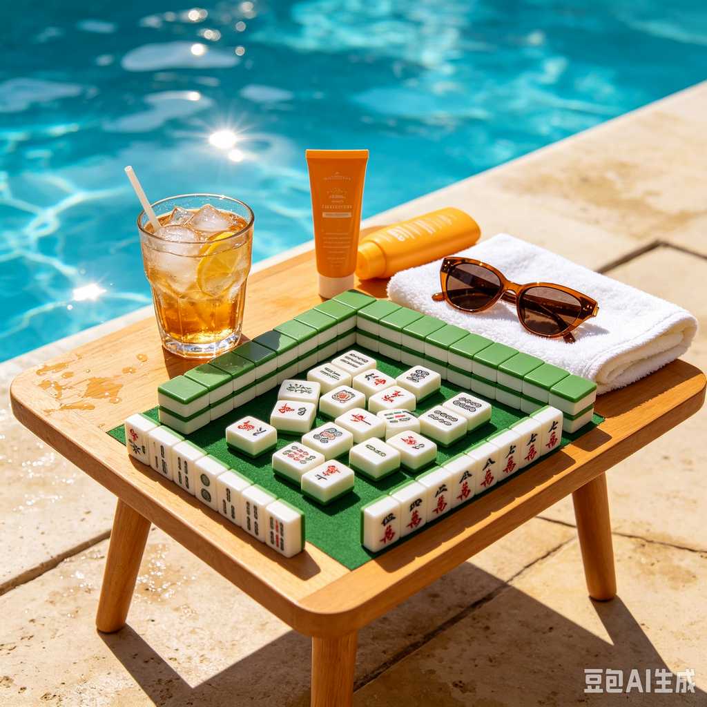 christmas gift mahjong set
