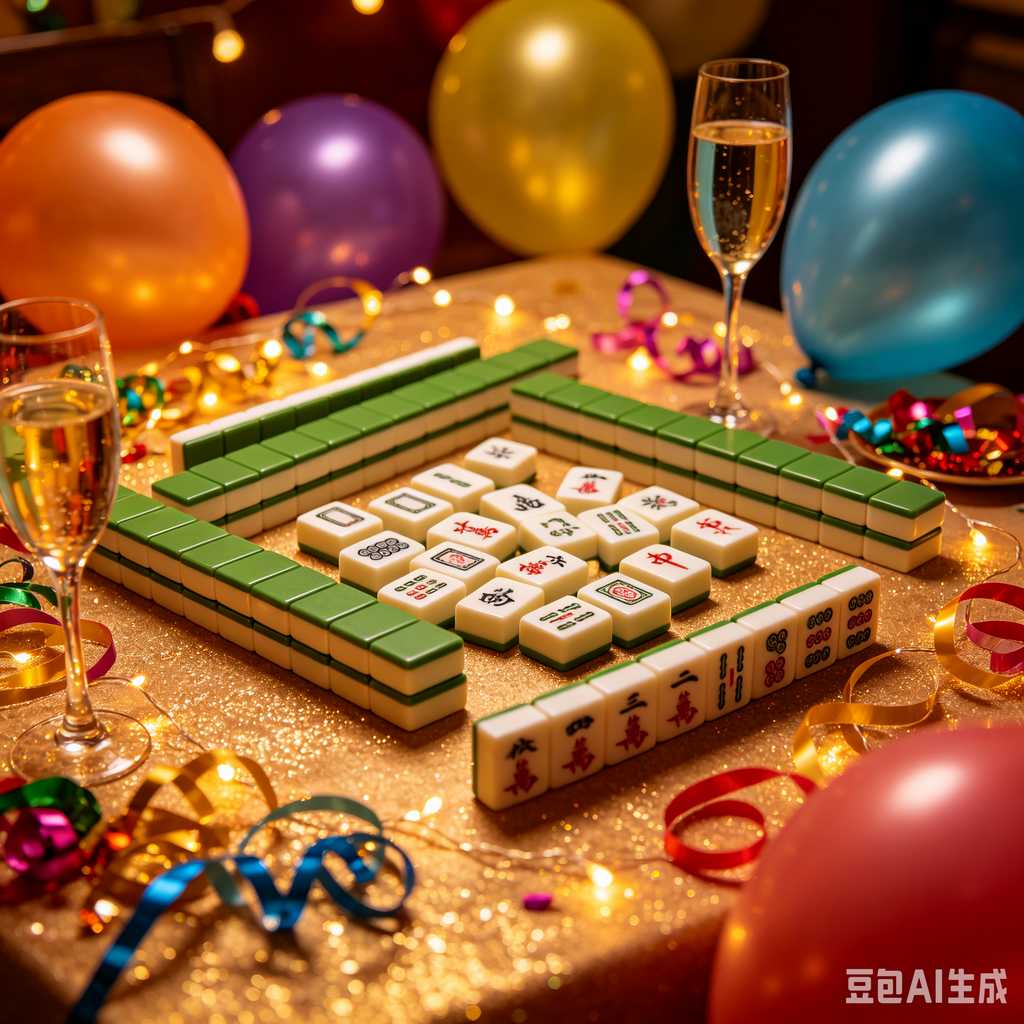 pink crystal mahjong set