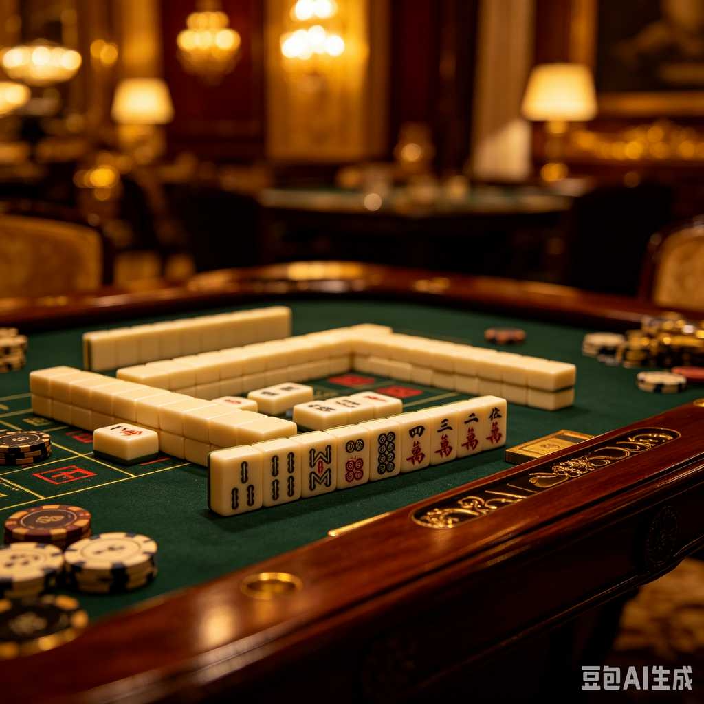 mini mahjong tiles keychain